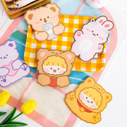 Thiệp chúc mừng chibi cute