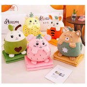 Thú bông mền mặt mèo