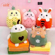 Thú bông mền mặt mèo