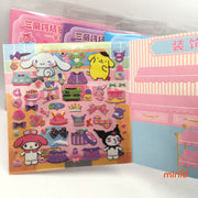 Tranh dán sticker Sanrio
