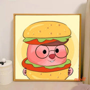 Tranh số hóa 20 20cm