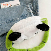 Túi đeo gấu trúc dây trúc