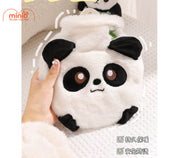 Túi chườm lông gấu trúc + mèo