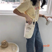 Túi canvas đựng bình nước đồ cá nhân