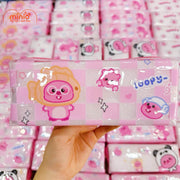 Túi đựng bút mỹ phẩm Loopy trong suốt