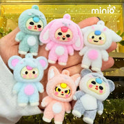 Túi mù móc khoá BB3 lông