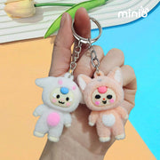 Túi mù móc khoá BB3 lông