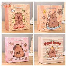 Túi quà dọc Capybara 14x15.5x7cm