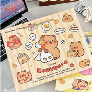 Túi quà ngang Capybara 30x24x11cm