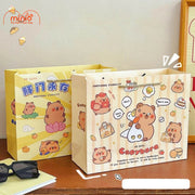 Túi quà ngang Capybara 30x24x11cm