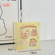 Túi quà nhựa Capybara 21x19x9cm