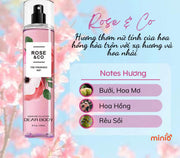 Xịt thơm body mist Dearbody 236ml