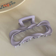 Kẹp càng cua chữ nhật lượn sóng