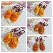 Móc khóa đôi dép PO