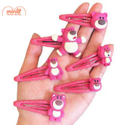 Vỉ 10 kẹp mái gấu dâu