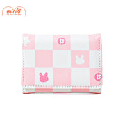 Ví gập 3 caro thỏ DH