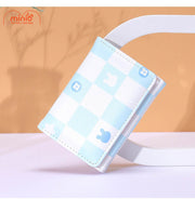 Ví gập 3 caro thỏ DH