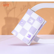 Ví gập 3 caro thỏ DH