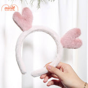 Cài tóc lông 2 tim