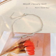 Lắc tay nơ đồng mạ bạc FL