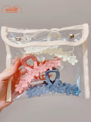 Kẹp càng cua hoa nhựa