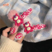 Kẹp càng cua lông gấu dâu