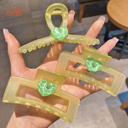 Kẹp càng cua tim xanh