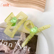 Kẹp càng cua tim xanh