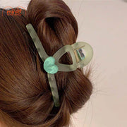 Kẹp càng cua tim xanh