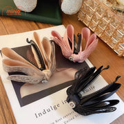 Kẹp vải phối ren