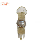 Kẹp 3 răng nhựa đá trai vuông PM