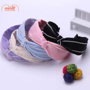 Cài tóc gắn vải ngọc trai