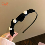 Cài nơ 3 hạt ngọc