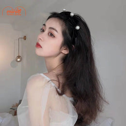 Cài nơ 3 hạt ngọc