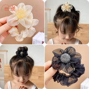 Dây cột tóc hoa voan