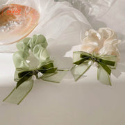 Dây cột tóc voan hoa chuông