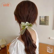 Dây cột tóc voan hoa chuông