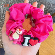 Scrunchies gắn charm
