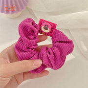 Srunchies gấu hồng