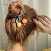 Set 2 dây cột tóc cherry