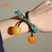 Set 2 dây cột tóc cherry