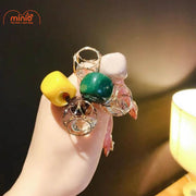 Set 2 dây cột tóc vuông lồng