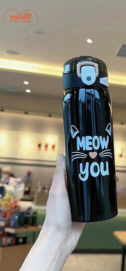 Bình giữ nhiệt mèo cute