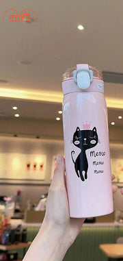 Bình giữ nhiệt mèo cute