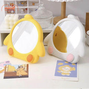 Gương để bàn vịt vàng