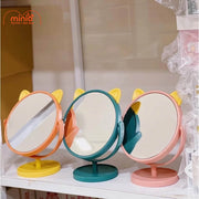 Gương để bàn tai mèo