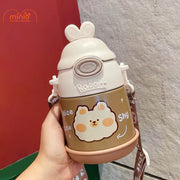 Bình giữ nhiệt tai thỏ 600ml