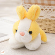 Móc khoá bông thỏ nằm