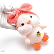 Móc khoá bông vịt nơ QĐ