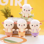 Móc khoá cừu quần yếm